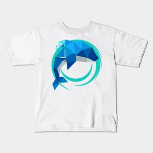 Whale Hello There (No Text) Kids T-Shirt